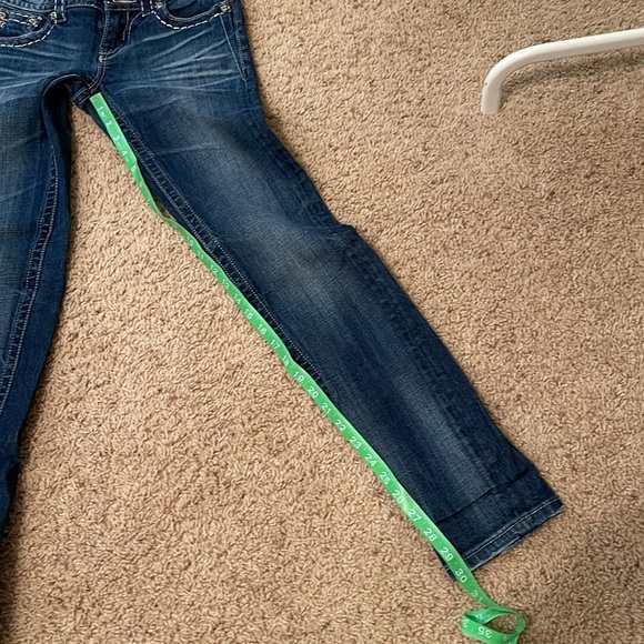 Miss me jeans size 26- 98% cotton and 2% Elastin- - Picture 8 of 9